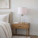 Nebulis Table Lamp Gold - Clear and Pink