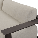 Newport Aluminum Sofa 96"