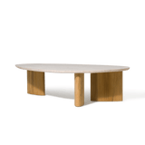 Newport Teak Oblong Coffee Table 64"