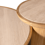 Nova Teak Round Coffee Table 30"