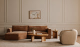 Madrid Right Sectional Heritage Pink
