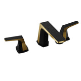 ANZZI Contemporary 8" Widespread Bathroom Faucet, 2-Handle Brass Construction, 1.2 GPM Water-Saving Aerator, Rhino-Alloy Certified, Various Finishes