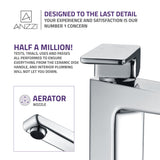 Valor Single Hole Single-Handle Bathroom Faucet in Polished Chrome