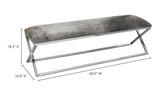 Rossi Bench Grey