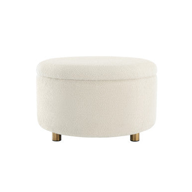 Sadie Round Storage Ottoman