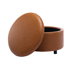 Sadie Round Storage Ottoman