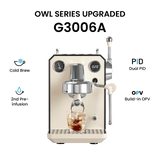 Owl G3006A Espresso Machine with Hot & Cold Dual Brew