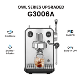 Owl G3006A Espresso Machine with Hot & Cold Dual Brew