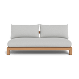 PACIFIC TEAK 2 Seat Armless Sofa