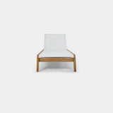 PACIFIC TEAK Angled Sun Lounge