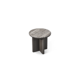 Palm Beach Aluminum Round Side Table