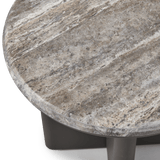 Palm Beach Aluminum Round Side Table