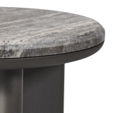 Palm Beach Aluminum Round Side Table