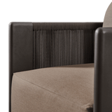 Palm Beach Aluminum Swivel Lounge Chair