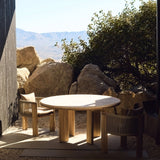 Palm Beach Teak Round Dining Table 60"
