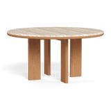 Palm Beach Teak Round Dining Table 60"