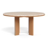 Palm Beach Teak Round Dining Table 60"