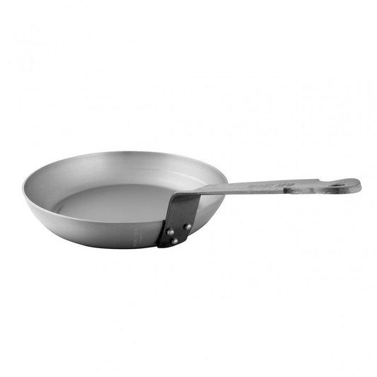 Mauviel M'Steel Black Carbon Natural Nonstick Frying Pan With Iron Handle 9.4-in and Frying Pan With Iron Handle 11-in Bundle