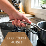 6 Piece Hexagon Surface Hybrid Stainless Steel Set