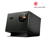 Long-Throw Projector Valerion Pro2 + AWOL Floor Rising Matte White Screen Bundle