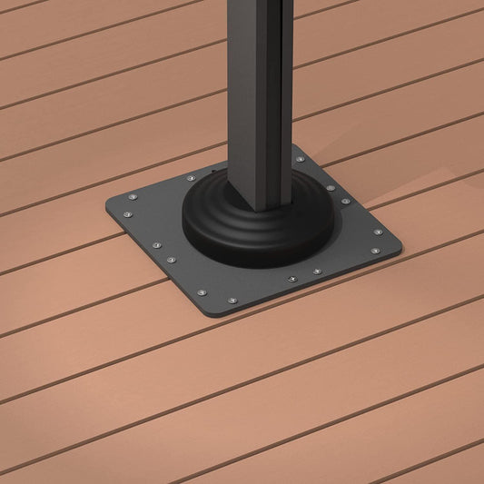 PURPLE LEAF Steel Plate Patio Cantilever Umbrella Base ZYBASE-TB