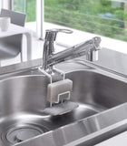Faucet-Hanging Sponge Holder - Double - Steel