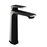 ANZZI Contemporary Vessel Sink Faucet, Single Hole High Arc Spout (9.41" H), 1.2 GPM Water-Saving, Durable Brass Construction, Rhino-Alloy Certified, Various Finishes