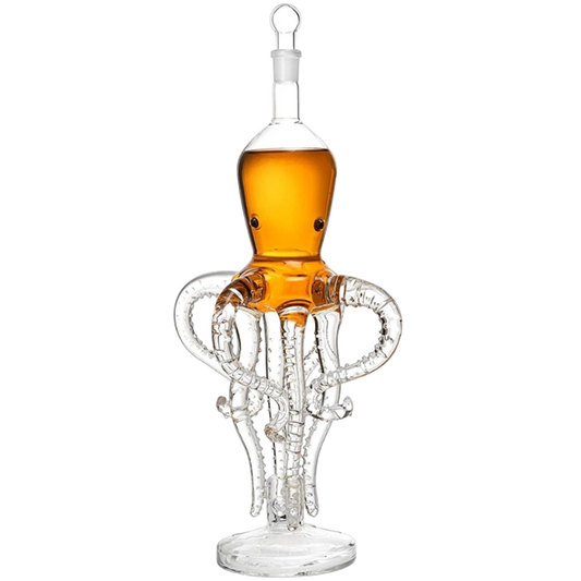 Tall Octopus Whiskey and Wine Decanter 500ml