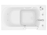 ANZZI Value Series 30 in. x 53 in. Quick Fill Walk-in Whirlpool Tub in White