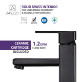 Naiadi Single Hole Single Handle Bathroom Faucet in Oil Rubbed Bronze