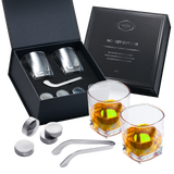 Hockey Whiskey Stones Set | 7pcs - 4 Hockey Puck Chill Stones