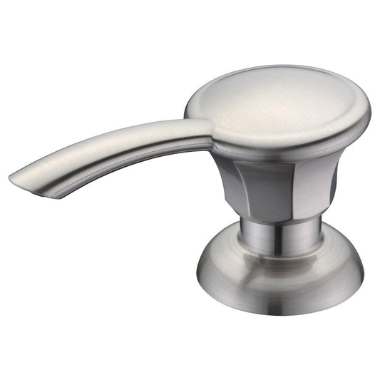 Veneto 12 oz. Bottle Soap Dispenser in Brushed Nickel