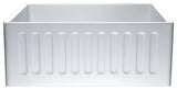 ANZZI Roine Reversible Farmhouse Sink (24" L x 9.06" H), Single Basin, Solid Surface ANZZI Stone, Non-Porous, Easy Clean, Lifetime Warranty
