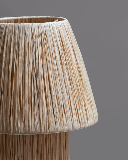 Raffia Lamp