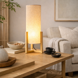 Rayna Table Lamp Oak and Natural
