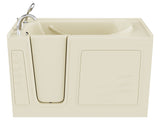 ANZZI Coupe Series 30 in. x 60 in. Quick Fill Walk-In Soaking Tub in Biscuit