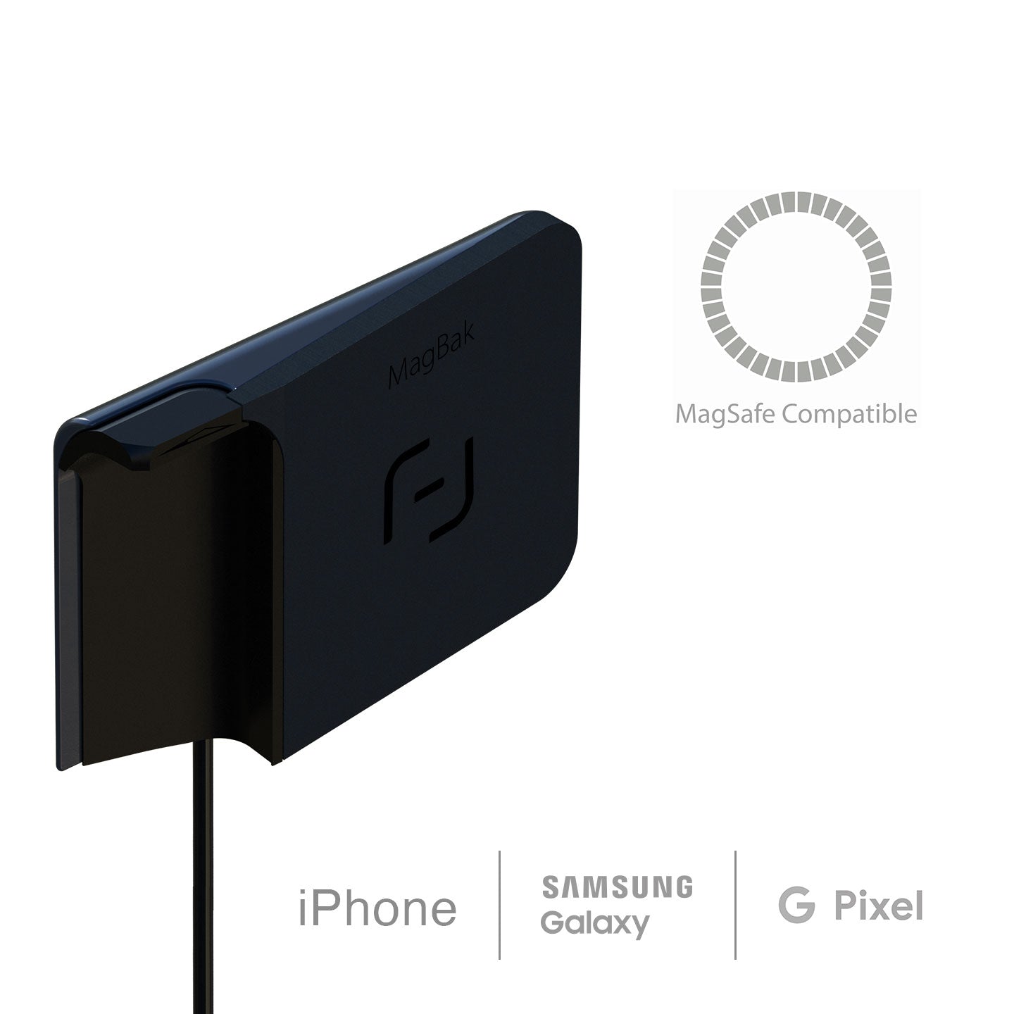 MagBak Phone Mount And Charger for Tesla Cybertruck Bundle