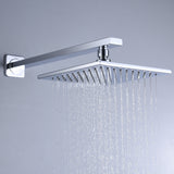 Viace Series 1-Spray 8 in. Fixed Showerhead in Polished Chrome