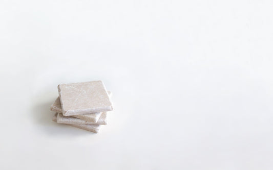 Roman Marble Coaster Set