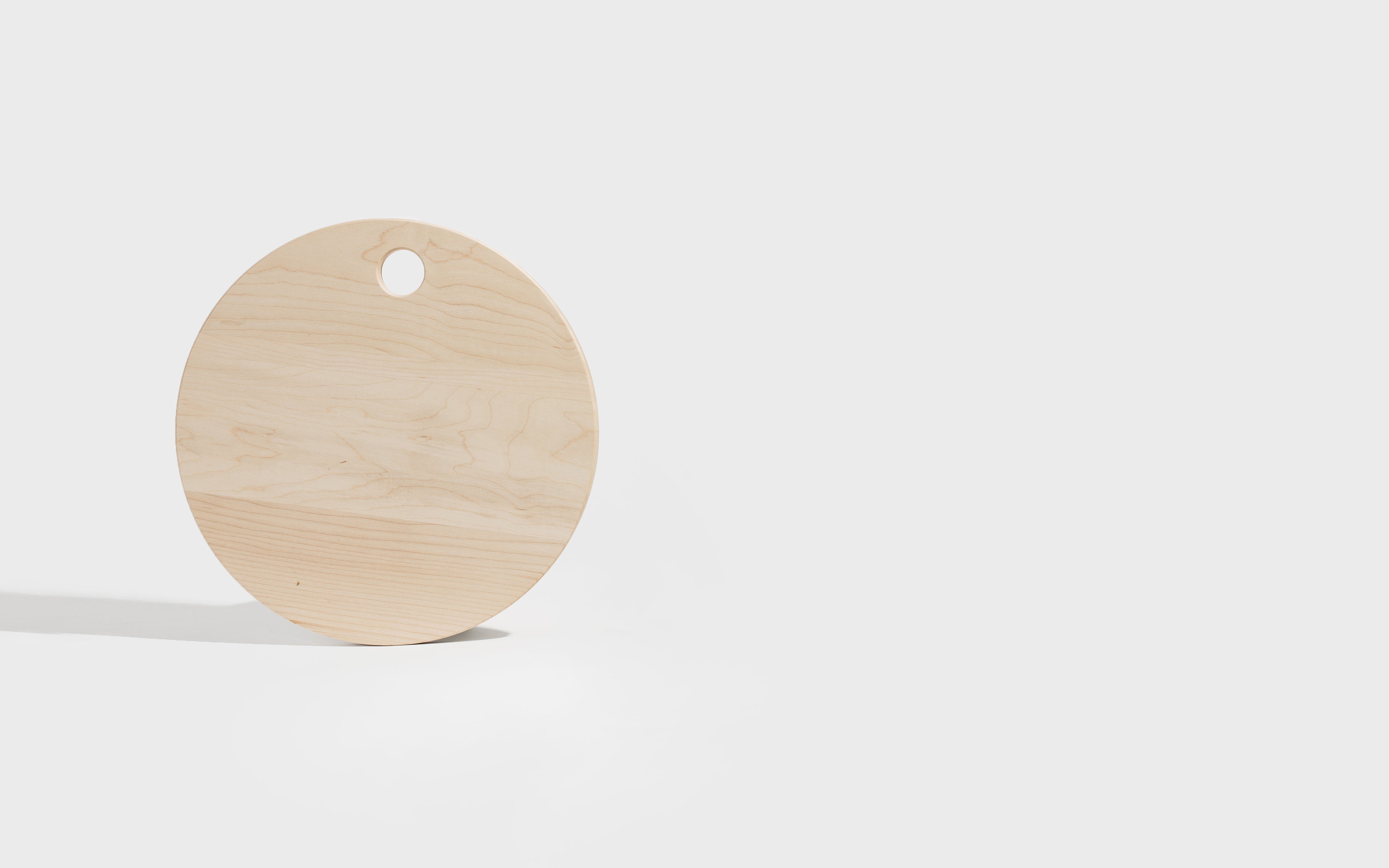 Round Maple Cutting Board