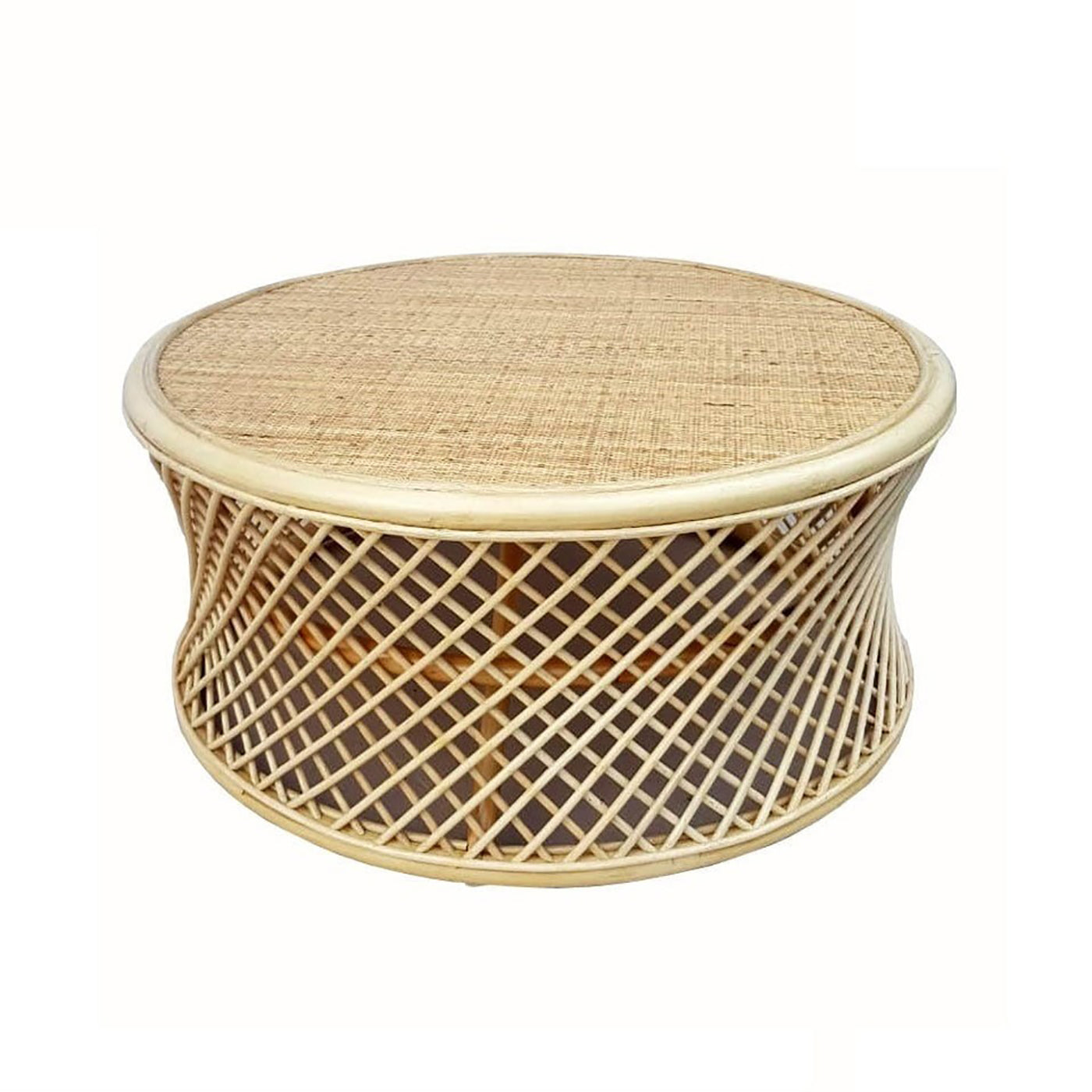 Kingston Woven Rattan Round Coffee Table