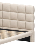 Placid King Bed Beige