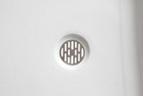 Tiers Base Series 36 in. L x 60 in. W Alcove Shower Shower Pan Base with Right Drain in Glossy White Marine Acrylic