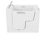ANZZI Coupe Series 29 in. x 53 in. Wheelchair Access Walk-In Air Tub in White