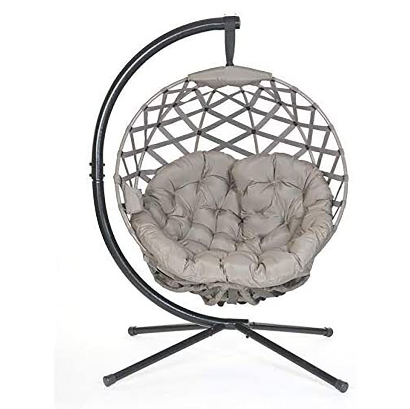 Hanging Ball Chair w/ Stand - Crossweave