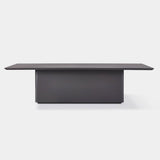 Santorini Outdoor Slatted Rectangle Dining Table 108"