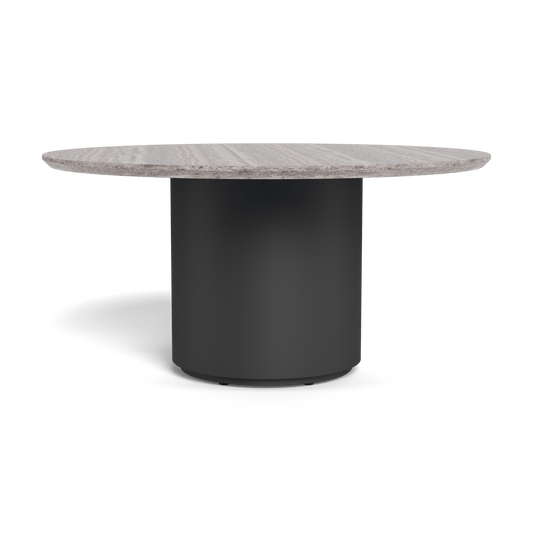 Santorini Outdoor Stone Round Dining Table 60"