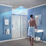 Spring Series 110 CFM Ceiling Mount Bathroom Exhaust Fan with Brilliant LED Light and ENERGY STAR in Soothing White