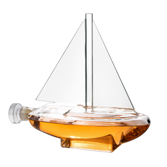 Sailboat Whiskey & Wine Decanter Ship -  750ml