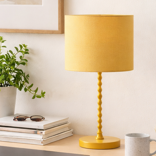Sereno Table Lamp Ochre and Gold